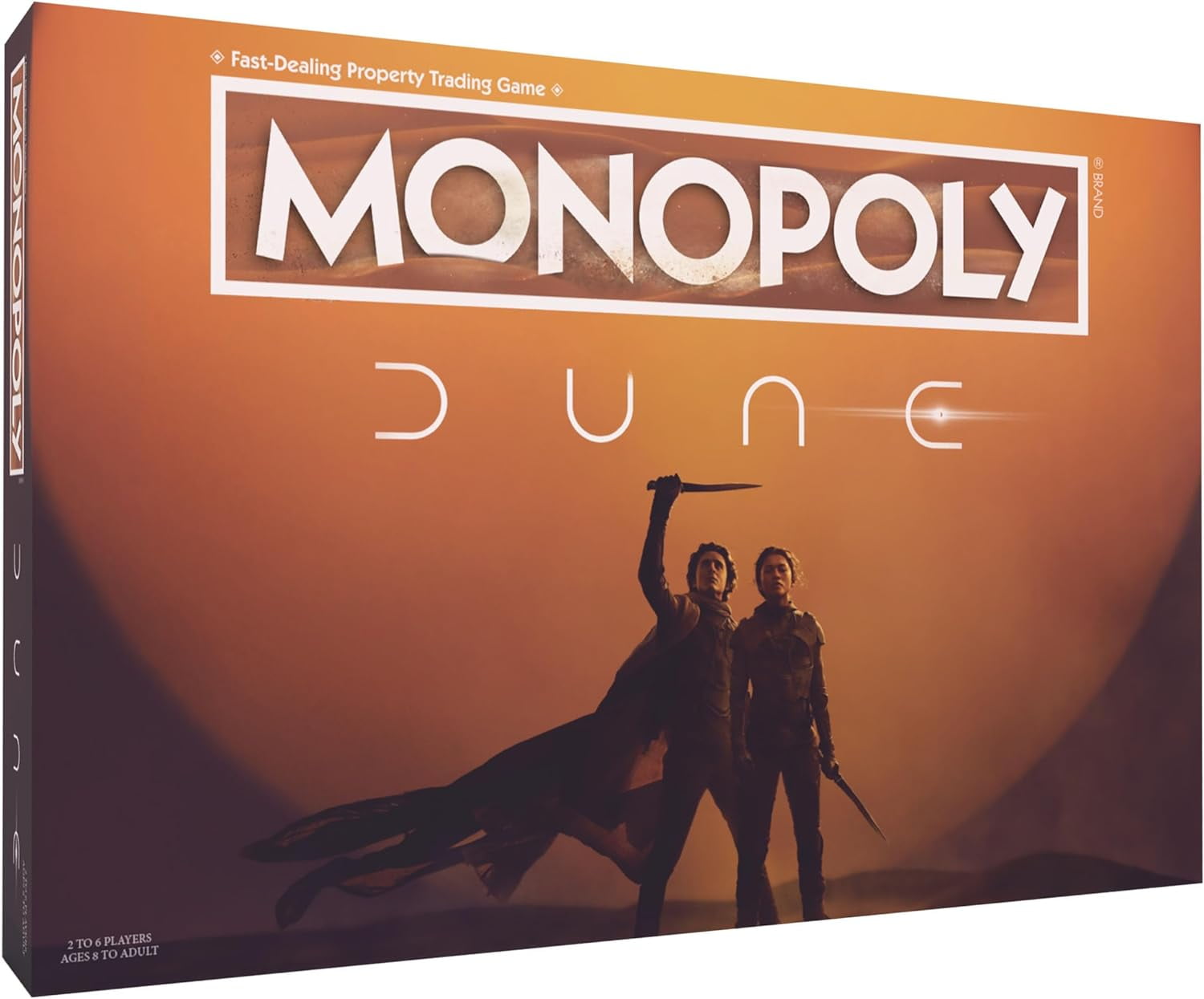 USAopoly Monopoly Dune Edition Board Games, Plastic, 2 in