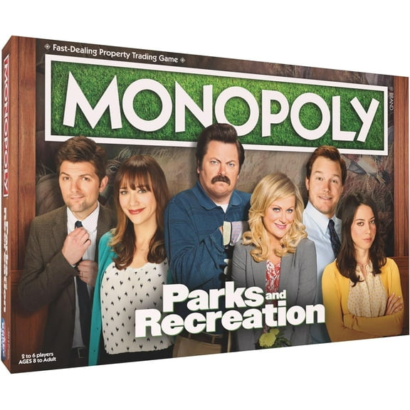 USAopoly Monopoly Parks and Recreation Edition Board Game