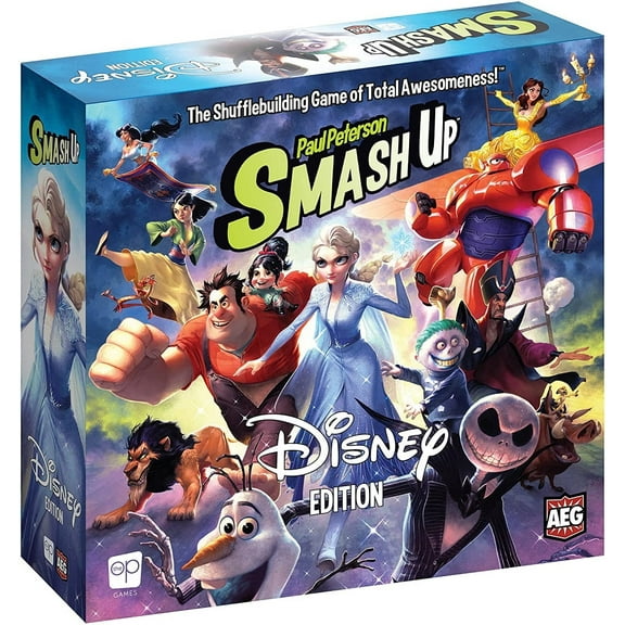 Smash Up: Disney Edition Collectible Disney Card Game, by USAopoly