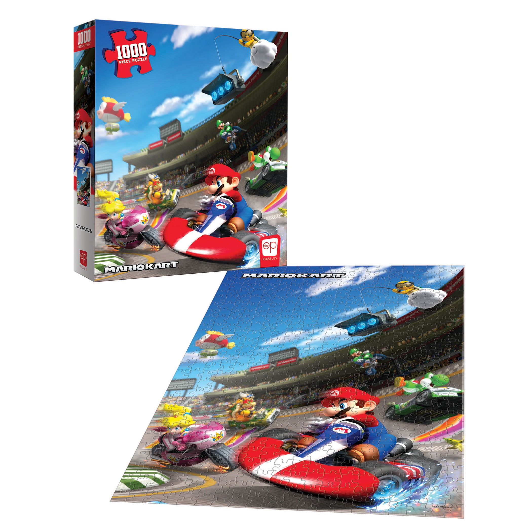 USAopoly Super Mario Mario Kart 1000-Piece Puzzle 