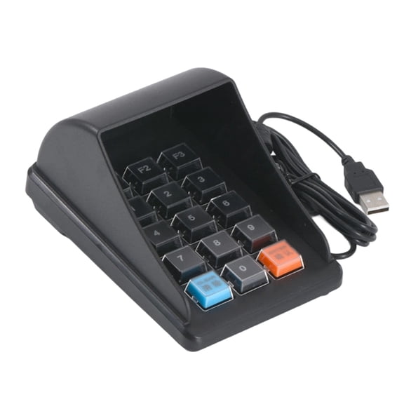USB 15 Key Anti Peep Password Keyboard With Sound Suitable For POS System Password Input Secure Data Entry
