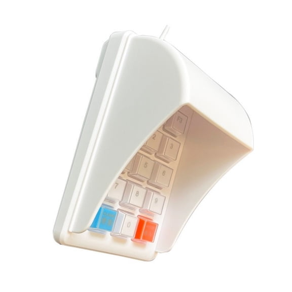 USB 15 Key Anti Peeping Password Keyboard With Sound Suitable For POS Password Input Secure Data Entry