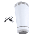 thumbnail image 1 of USB 16Oz Thermal Bluetooth Tumbler Reusable Stainless Steel Double Wall 473ML Insulated Beer Mug with Opener, 1 of 9