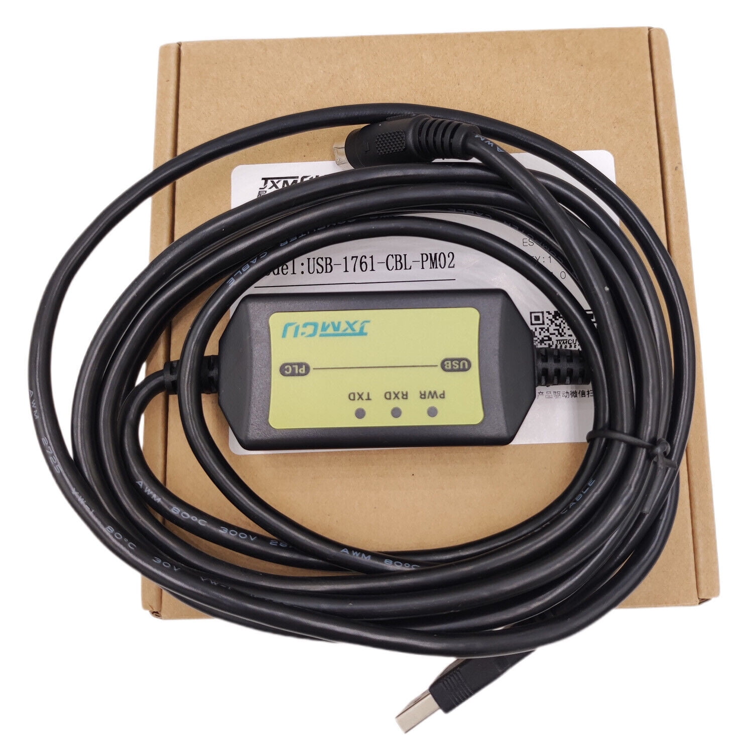 USB-1761-CBL-PM02 USB Programming Cable for AB Micrologix 1000 1100 ...