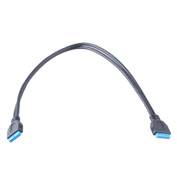 USB 19/20pin Extension Cable Computer Motherboards USB3.0 Male Female Adapter Cord 30CM 50CM