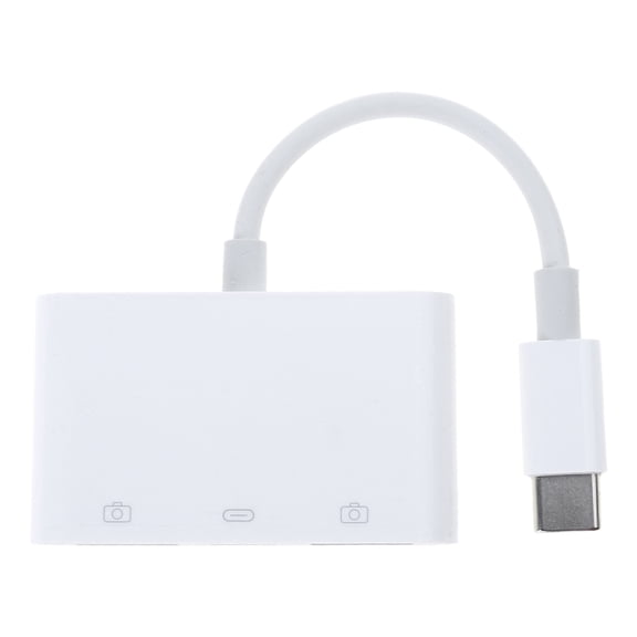 USB 2.0 3 in 1 Multi-port TypeC Hubs Docking Station Splitters USB Hubs Fast Speed Adapters for PC