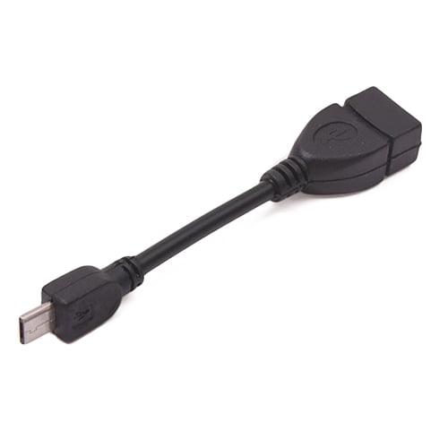 USB 2.0 A Female to Micro B Male Converter OTG Host Extension Adapter Cable