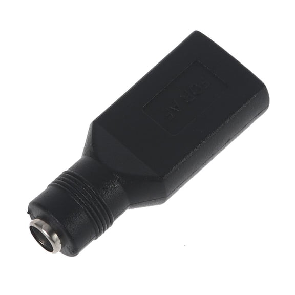 USB 2.0 A Female to for 5.5x2.1mm Barrels Plugs Power Adapter for Female Connectors For Notebook Computers, Power Ban
