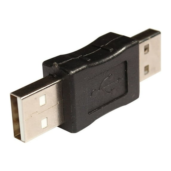 USB 2.0 A Male to Male Adapter, Gold Plated with High Speed, for Compact Data Transfer