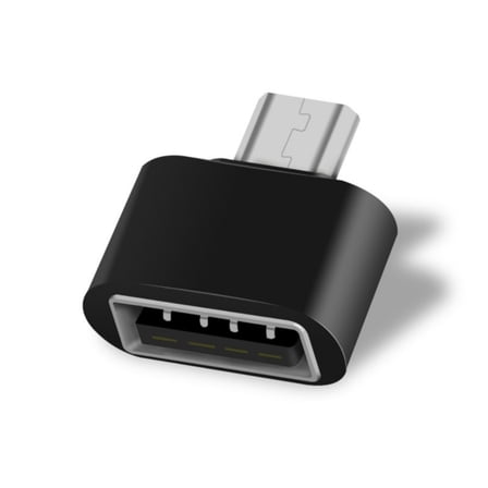 USB 2.0 A to Micro USB Type C OTG Adapter 480Mbps for Data Transfer and Charging for Phones Tablets Laptops