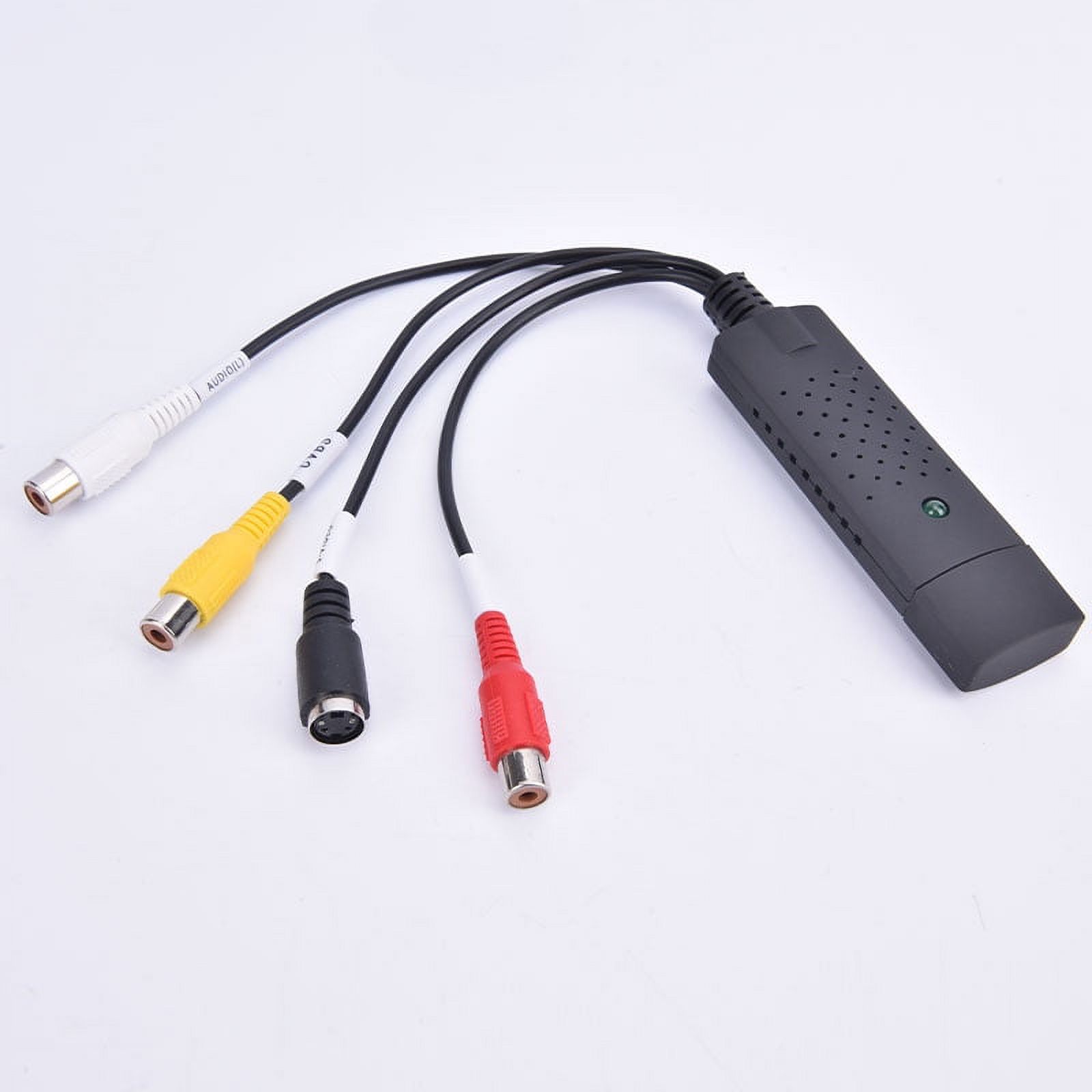 USB 2.0 Audio Video VHS VCR to DVD Converter Capture Card Adapter