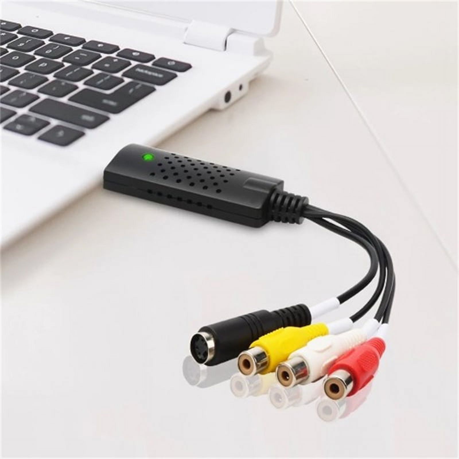 USB 2.0 Audio Video VHS VCR to DVD Converter Capture Card Adapter