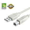 thumbnail image 1 of USB 2.0 Cable - A-Male to B-Male for Samson Studio Condenser USB Microphone (Specific Models Only) - 10 FT /IVORY, 1 of 5