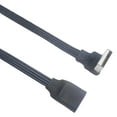 thumbnail image 1 of USB 2.0 Cable Female to Male Right Angled Extension Cord Space Saving for Laptops and More with Fast Data Transfer, 1 of 14