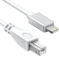 thumbnail image 1 of USB 2.0 Cable Type B to Midi Cable OTG Cable Compatible with iOS Devices to Midi Controller, Electronic Music Instrument, Midi Keyboard, Recording Audio Interface, USB Microphone, 5FT, 1 of 10