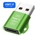 USB 2.0 Converter USB To Type C Adapter For iPhone 13 Pro Max Male To