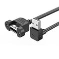 thumbnail image 1 of USB 2.0 Extendable Cable Male to Female Power Cord Adapter Wire Line with Screw Panel Mount for use in Tight Space, 1 of 13