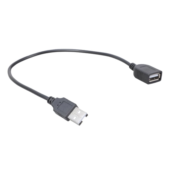 USB 2.0 Extender Cable 11.81inch Data Cord Plug and Play Compatibility with Printers Keyboards and External Drive