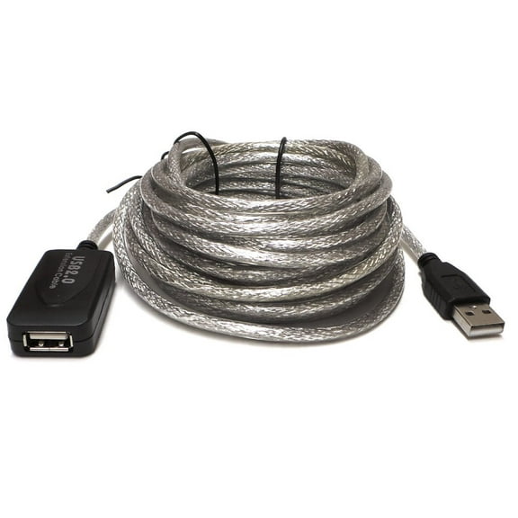 USB 2.0 Extender / Repeater / Extension Cable with Active Repeater (25ft)
