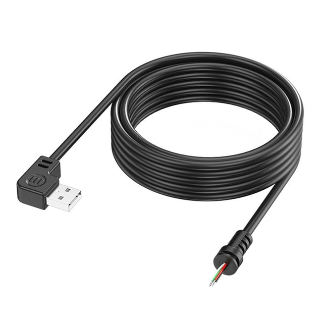 USB 2.0 Male Plug Pigtail Open End Power Cable 4Pin Bare Wire for USB