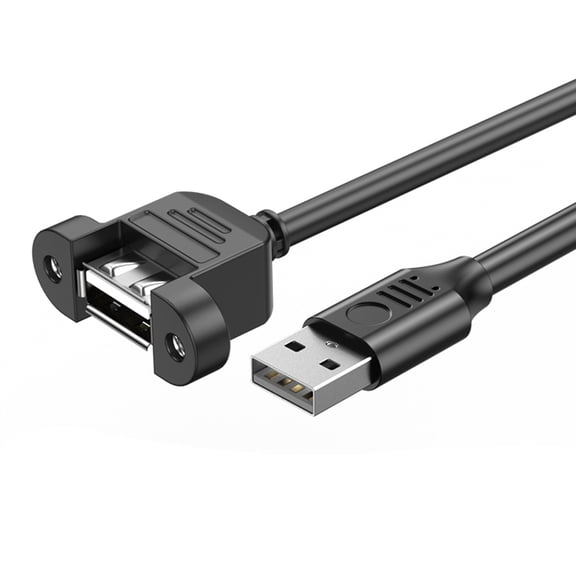USB 2.0 Male to Female Extension Wire with Reinforced Joint Power Connection Cable Cord Wire for Small Electronics