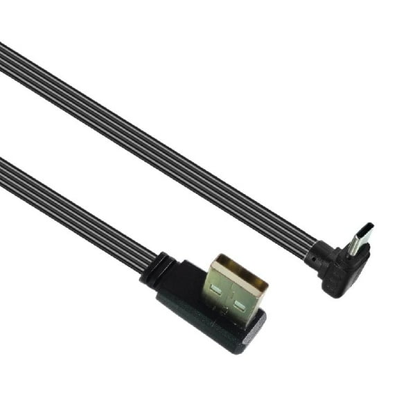 USB 2.0 Male to USB C Type C Male Angled Data Flat FPC Cable for Disk Phone