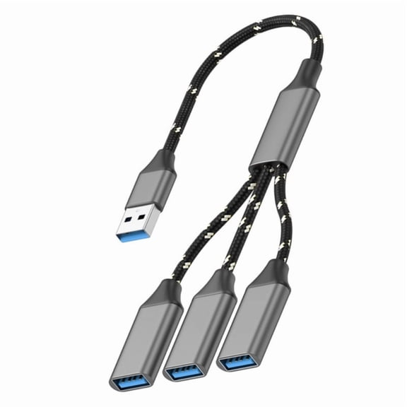 USB 2.0 Port USB Hub OTG Cable Supports File Transfer Charging Peripherals Suitable for Phone Laptop Various Device