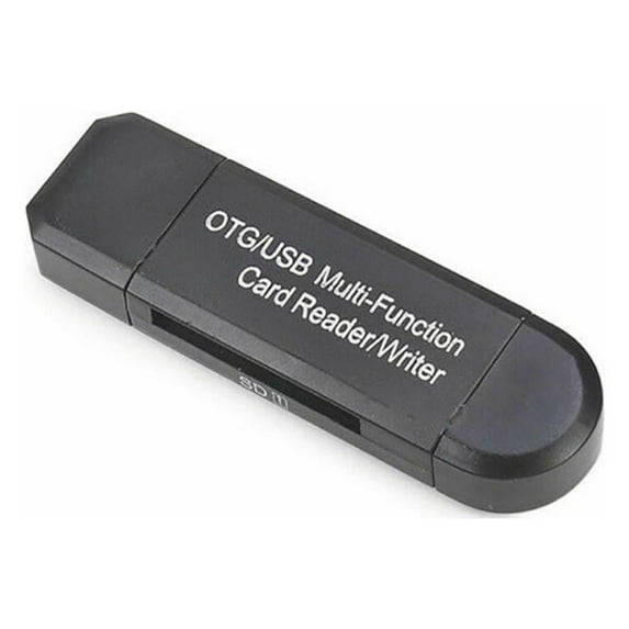 USB 2.0 SD Memory Card Reader Adapter Micro USB 2.48*0.75*0.36inch For Cellphone