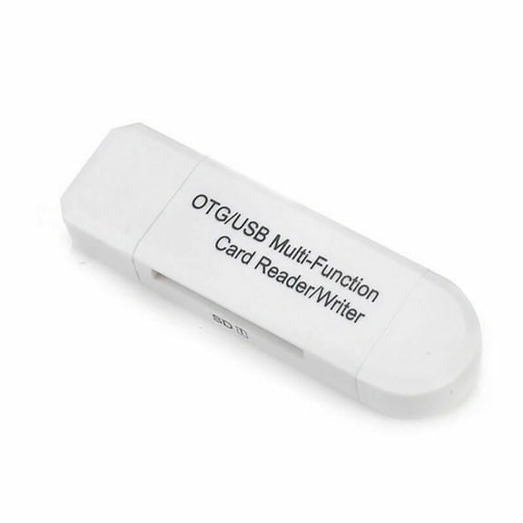 USB 2.0 SD Memory Card Reader Adapter Micro USB 2.48*0.75*0.36inch For Cellphone