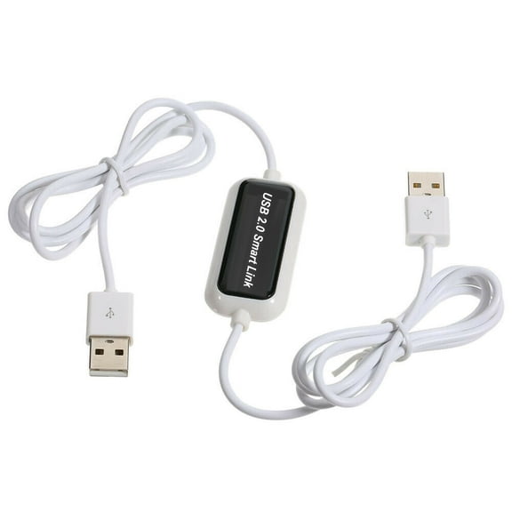 USB 2.0 Smart Link Cable For Data File Transfer And Keyboard Mouse Sharing