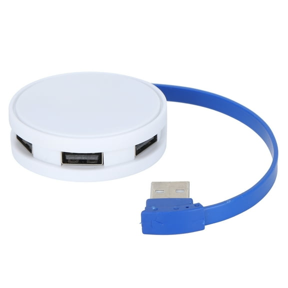 USB 2.0 Splitter Cable - 1 in 3 Out Adapter for File Transfer and Port Expansion