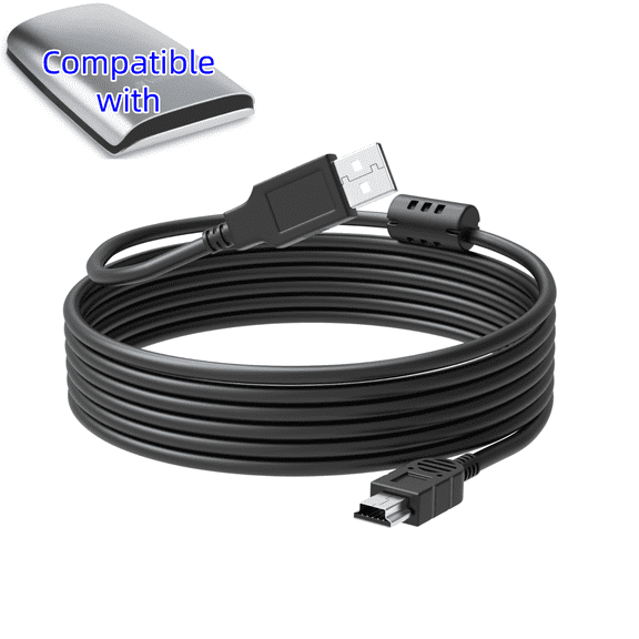 USB 2.0 Sync Cable Compatible with Verbatim Model: USB320 and 500GB Titan USB 3.0 External