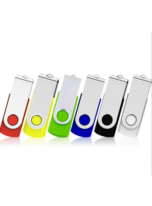 USB 2.0 Thumb Drives Bulk High Speed Flash Drives Swivel Zip Drive Jump Memory Stick for File Backup and Transfer Pen Drive with Indicator Data