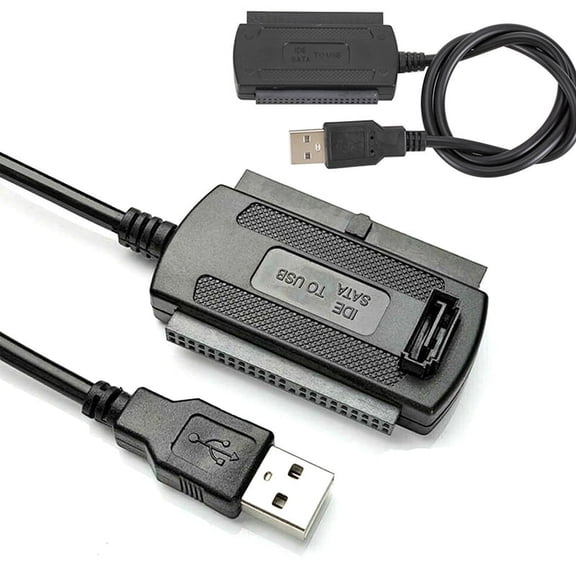 USB 2.0 To IDE SATA Adapter Converter Cable For 2.5 3.5 Inch Hard Drive HD