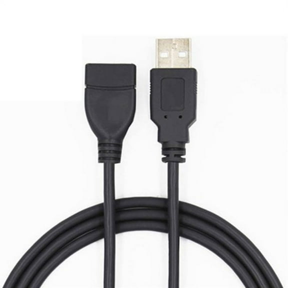 USB 2.0 Type A Male to A Female Extension Cable 30 feet Connector Adapter Extender Wire Cord Plug Jack 30FT Black