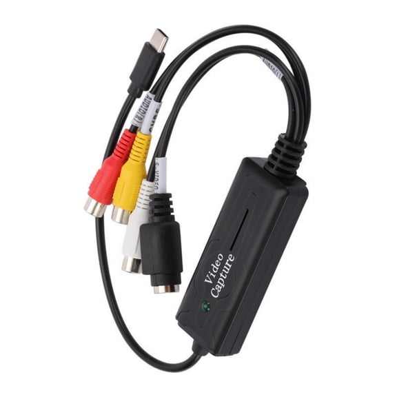 USB 2.0 Video Captures Card Video Converter Captures Adapter Card 720x480 Resolution Video Grabber for NTSC