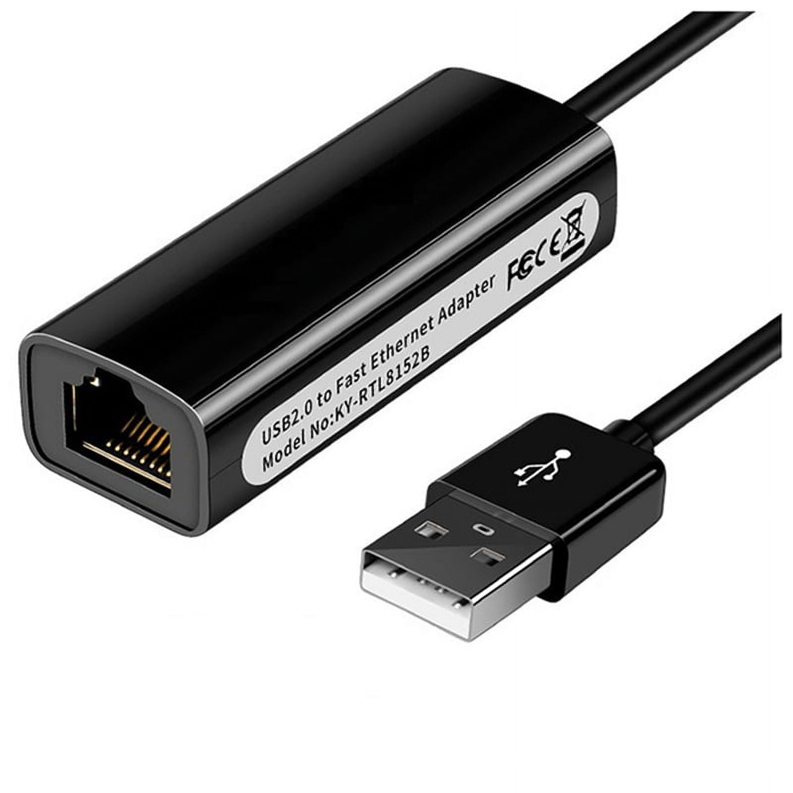 USB 2.0 to RJ45 Network Card 10/100Mbps USB Lan RJ45 Network Card USB ...