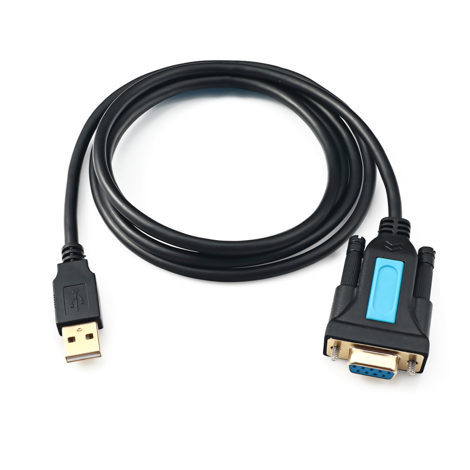 USB 2.0 to RS232 Female DB9 Serial Cable Data Transfer USB 2.0 to RS232