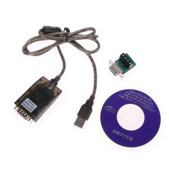 USB 2.0 to RS485 RS-485 DB9 COM Serial Port Device Converter Adapter Cable