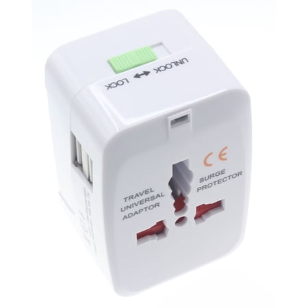 USB 2-Port International Charger Compatible With Amazon Kindle Oasis (2019 release) - Travel Adapter Plug Converter AC Power World Adaptor