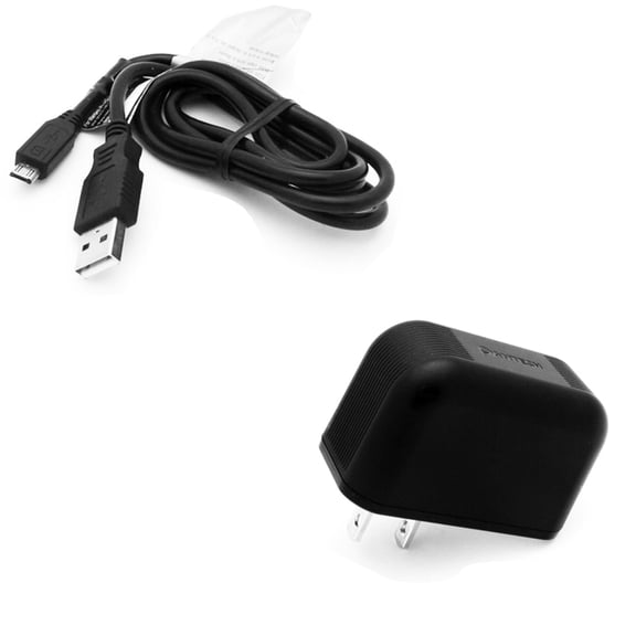 USB 2A Home Charger Cable Power Adapter V5R for LG K40 K7 K10, Q6, K30, X Power, K20 V, K8 Plus (2018), Tribute Empire, Escape Plus, Stylo 3 Plus 2 Plus, Prime 2, Aristo 4 Plus