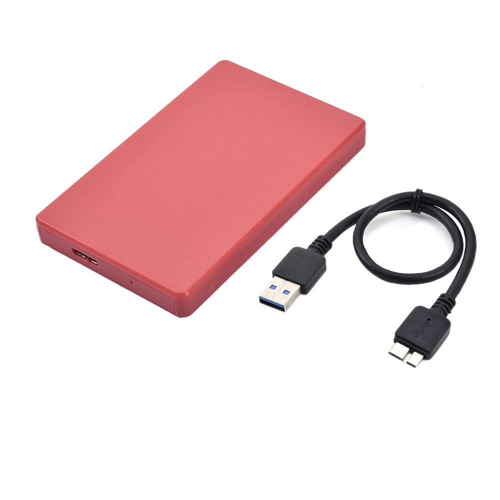 USB 3.0 5Gbps 2.5inch SATA HDD SSD External Mobile Hard Disk Drive