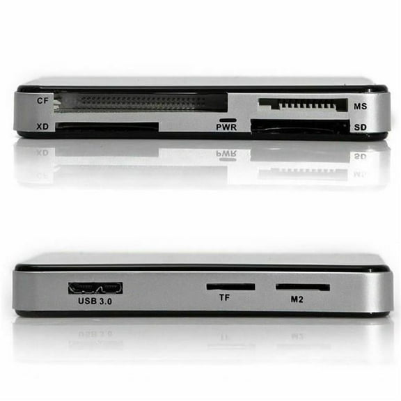 USB 3.0 8-in-1 Compact Flash Multi Card Reader CF Adapter Micro SD MS XD 5Gbps