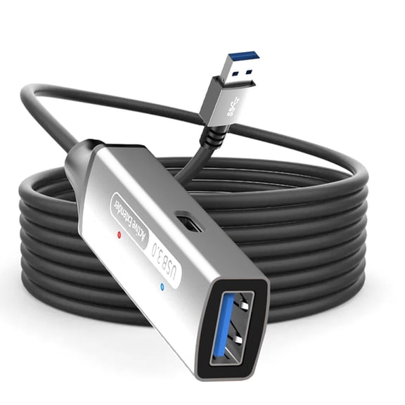 USB 3.0 Active Extension Cable with Booster Active USB 3.0 Extender Cable USB 3.0 Extension Cord Male to Female 10M