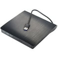 thumbnail image 1 of USB 3\.0 DVD\-ROM Optical Drive External Slim CD ROM Disk Reader Desktop PC Laptop Tablet Promotion DVD Player black, 1 of 9