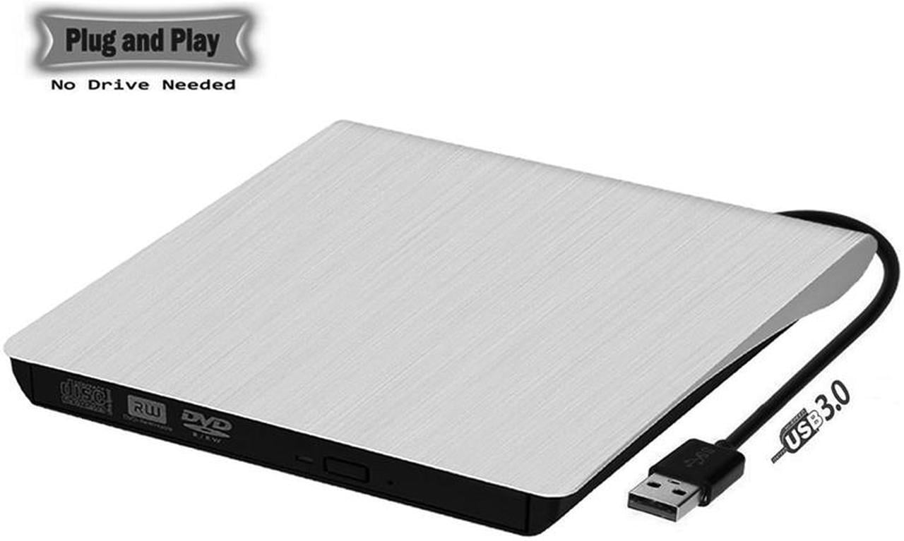 Giizhmy USB 3.0 External DVD-RW/DVD-ROM/CD-RW Optical Drive - Walmart.com