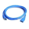 thumbnail image 1 of USB 3.0 Extension Extender Cable Cord M/F Standard Type A Male to Female Blue, 1 of 12