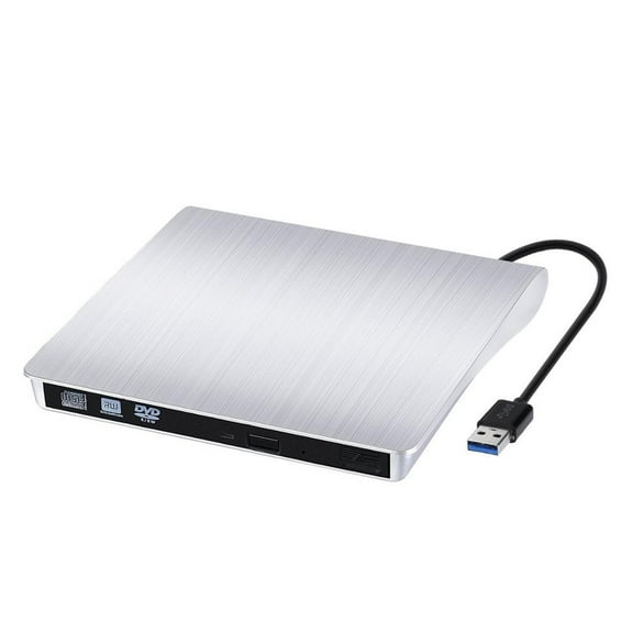 USB 3.0 External Drive DVD-ROM DVD RW CD Color Burner Player Portable Reader Slim Laptop PC Computer ,Stereo Loud Volume