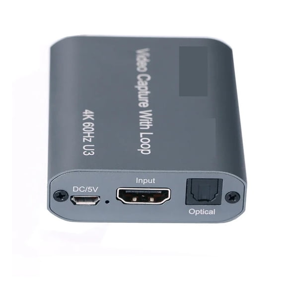 USB 3.0 HD Video Capture Hub, Smart 4K 60Hz Live Stream Box