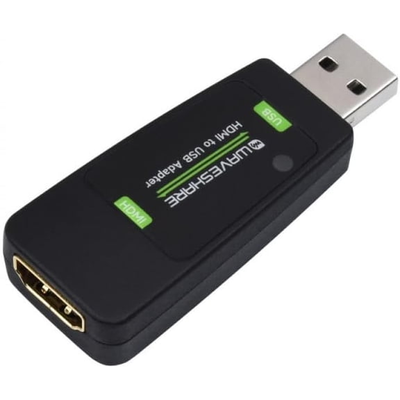 USB 3.0 HDMI Video Capture Card for Streaming Gaming Cameras, Plug and Play, Compatible with Windows Mac Linux Android, for DIY Electronics and IoT Projects SKU-21559